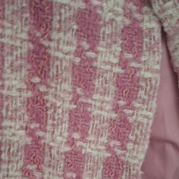 LoveShackFancy Armstrong Coat Pink Hills Tweed. - Picture 7 of 16